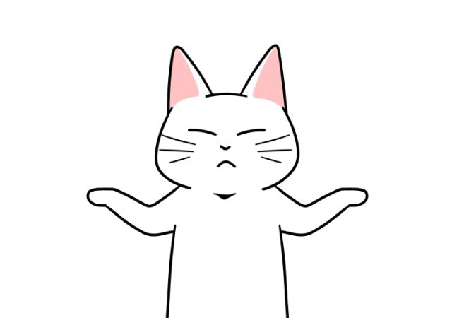 Aとbの比較提案する猫のイラスト 商用利用できる無料のフリーイラスト ふりねこ素材 商用利用できる無料のフリーイラスト ふりねこ素材